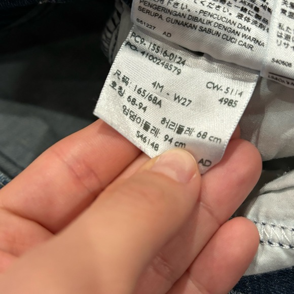 LEVI’S Women’s Vintage Boot Cut 515 Denim Jeans - light wash, size 4M W27 - Picture 7 of 7